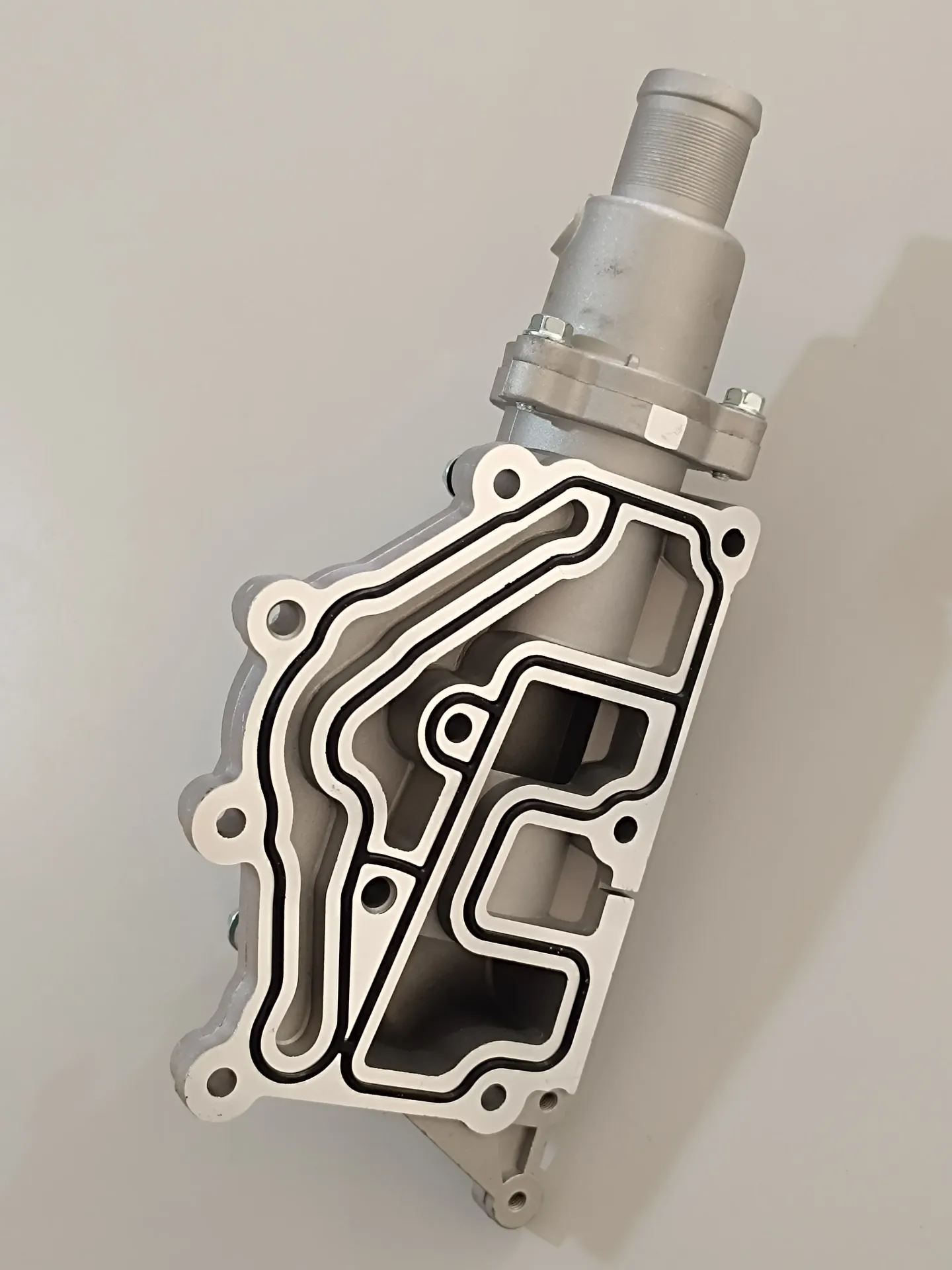 صباب حرارة الومينيوم Aluminum Coolant Water Flange Renault Clio/ Fluence/ Laguna/ Megane 1.4 1.6 (03-15)
