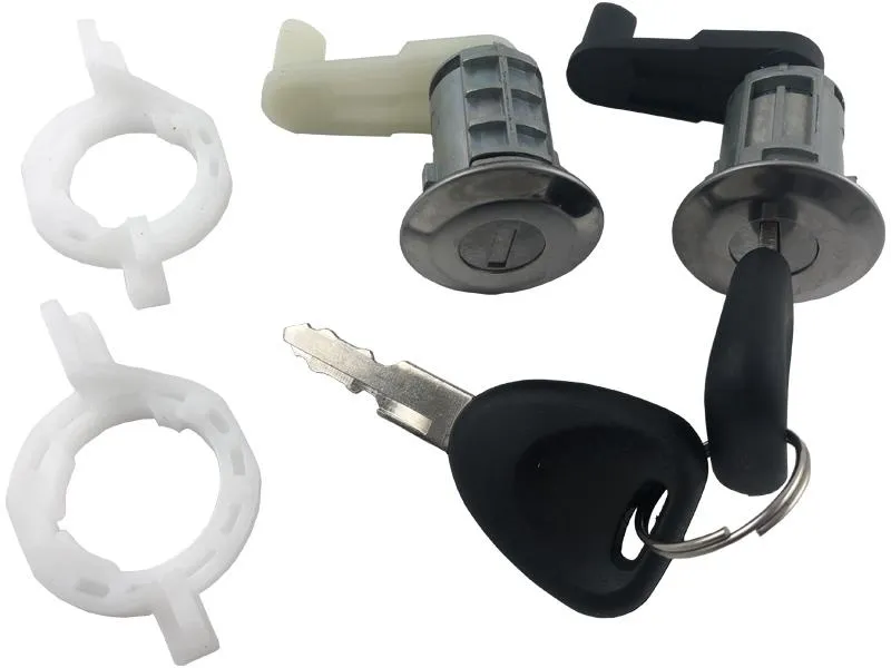 طقم قفل باب مجوز Double Door Key Renault Megane I (97)