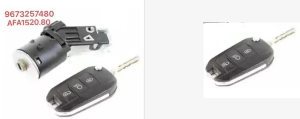 مفتاح كونتاك ريموت كونترول Remote Control Ignition Switch - Peugeot 207 II/ Citroen C4 II