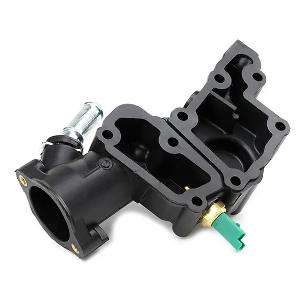 [CF02103] طبشة صباب حرارة مع فيشة Thermostat Housing w/ Sensor Peugeot 206 / Partner 1.1 1.4