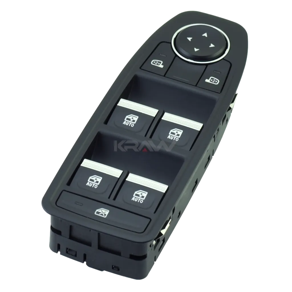 [AN-740C] مجموعة كبسات تحكم زجاج + مرايا مع علام ابيض 13 اسنان Glass + Mirror Control Switch Set with white Line 13 Pins