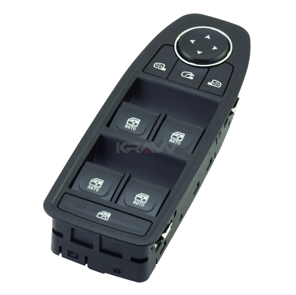 [AN-740D] مجموعة كبسات تحكم زجاج + مرايا مع ضب مرايا 13 اسنان Glass + Mirror Control Switch Set with Mirror Folding 13 Pins