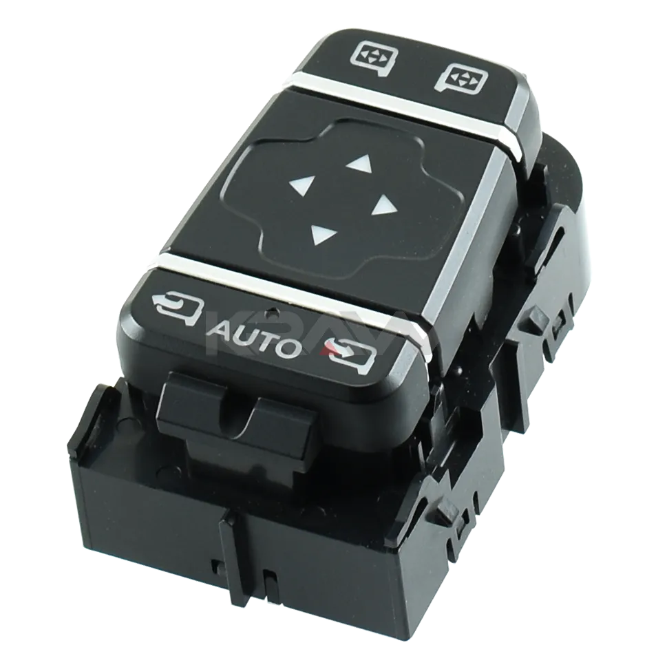 [AN-784A] كبسة مرايا مع ضب 12 اسنان Wing Mirror Control Switch with Folding 12 Pins