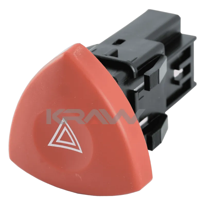 [AN-759] كبسة اشارة احمر 4 اسنان Turn Signal Control Switch Red 4 Pins (Kraw)