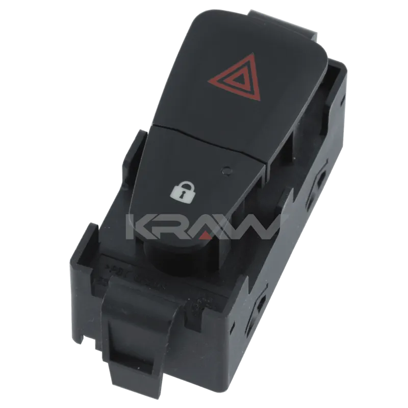 كبسة اشارة و قفل باب (اسود-اسود) 6 اسنان Turn Signal + Lock Control Switch (Black-Black) 6 Pins
