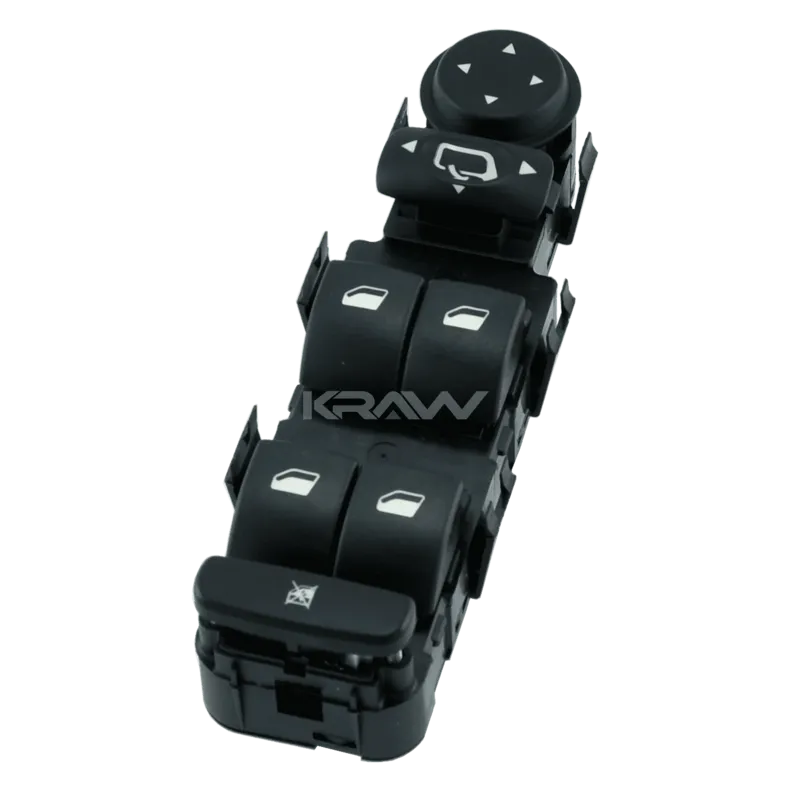 مجموعة كبسات تحكم زجاج + مرايا دون جيبة Glass + Mirror Control Switch Set w/o Pocket 9 (6+3) Pins