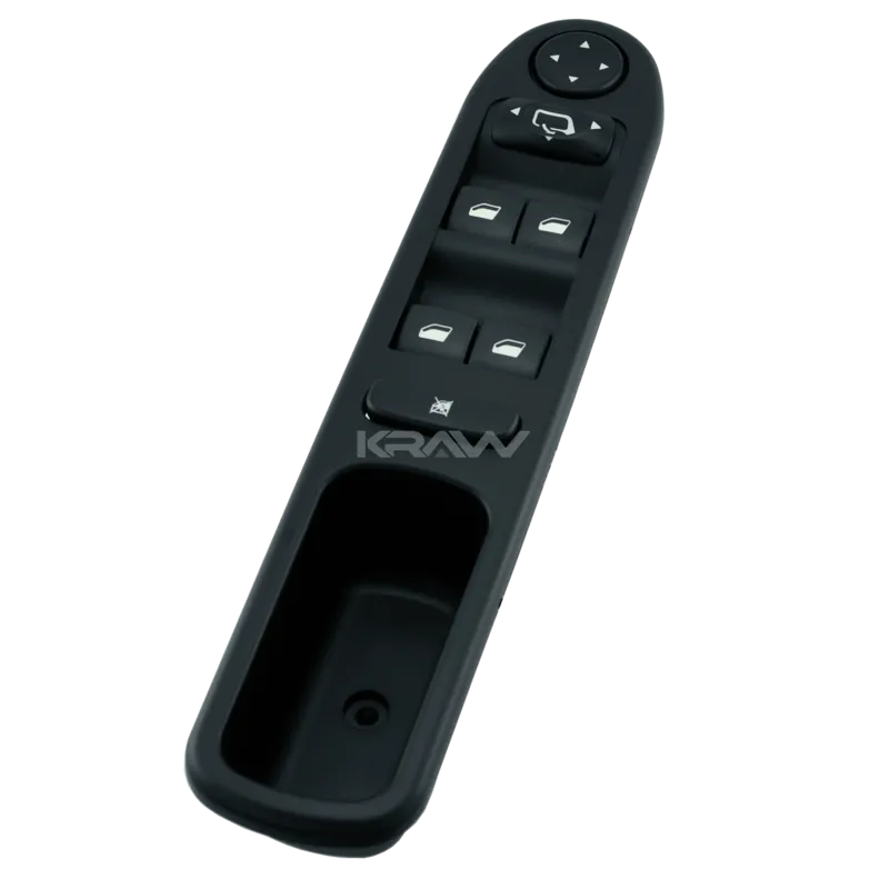 مجموعة كبسات تحكم زجاج + مرايا مع جيبة Glass + Mirror Control Switch Set with Pocket 9 (6+3) Pins