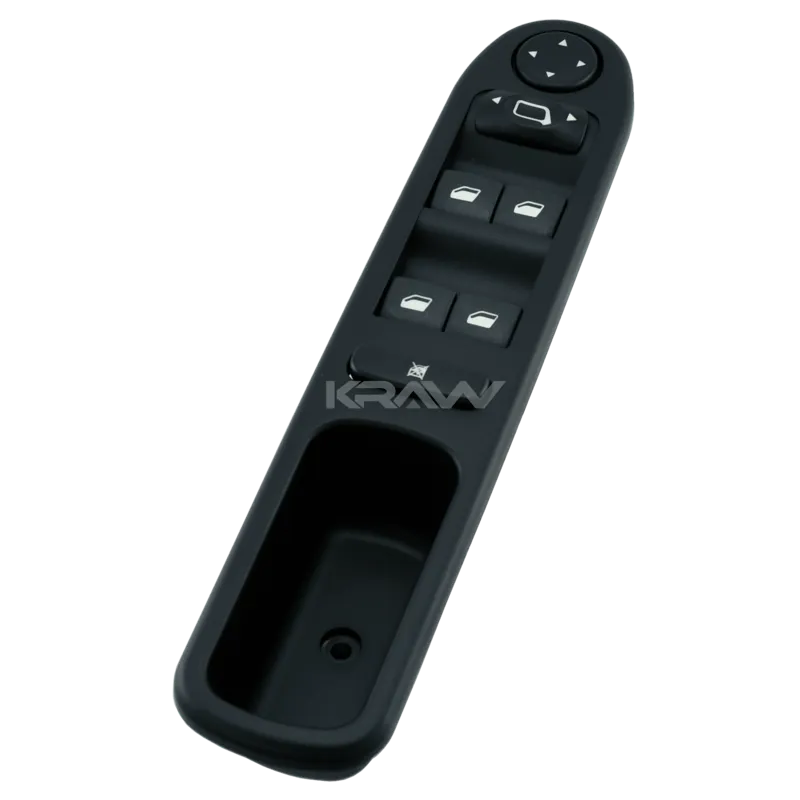 مجموعة كبسات تحكم زجاج + مرايا مع جيبة Glass + Mirror Control Switch Set with Pocket 9 (6+3) Pins