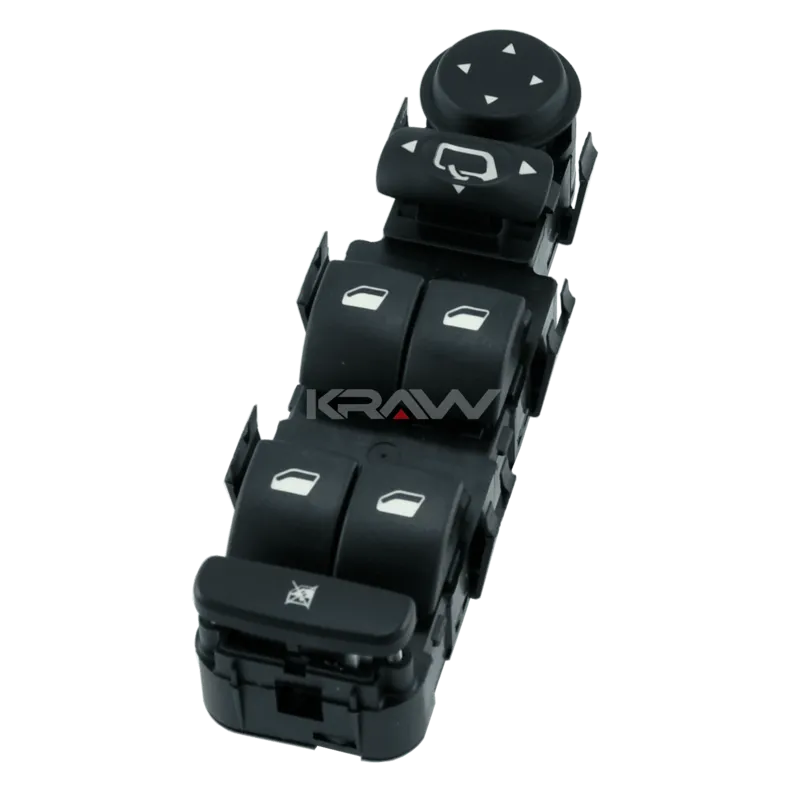 مجموعة كبسات تحكم زجاج + مرايا دون جيبة Glass + Mirror Control Switch Set w/o Pocket 9 (6+3) Pins