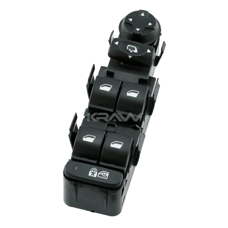 مجموعة كبسات (4 كبسات) تحكم زجاج + مرايا + قفل دون برواز Glass + Mirror + Lock x4 Control Switch Set w/o Cover 32 (20+6+6) Pins
