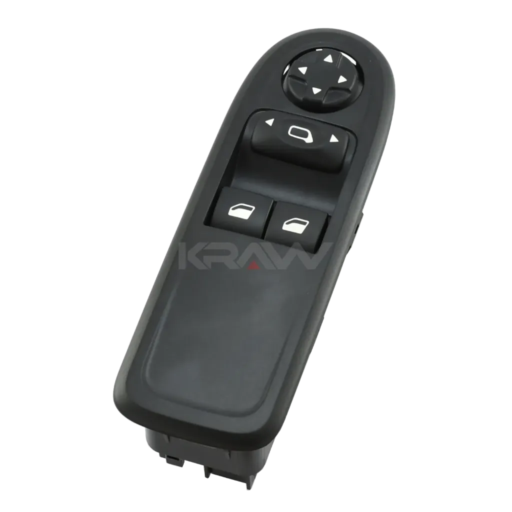 مجموعة كبسات تحكم (كبستين) زجاج + مرايا مع برواز Glass + Mirror x2 Control Switch Set with Cover 14 Pins