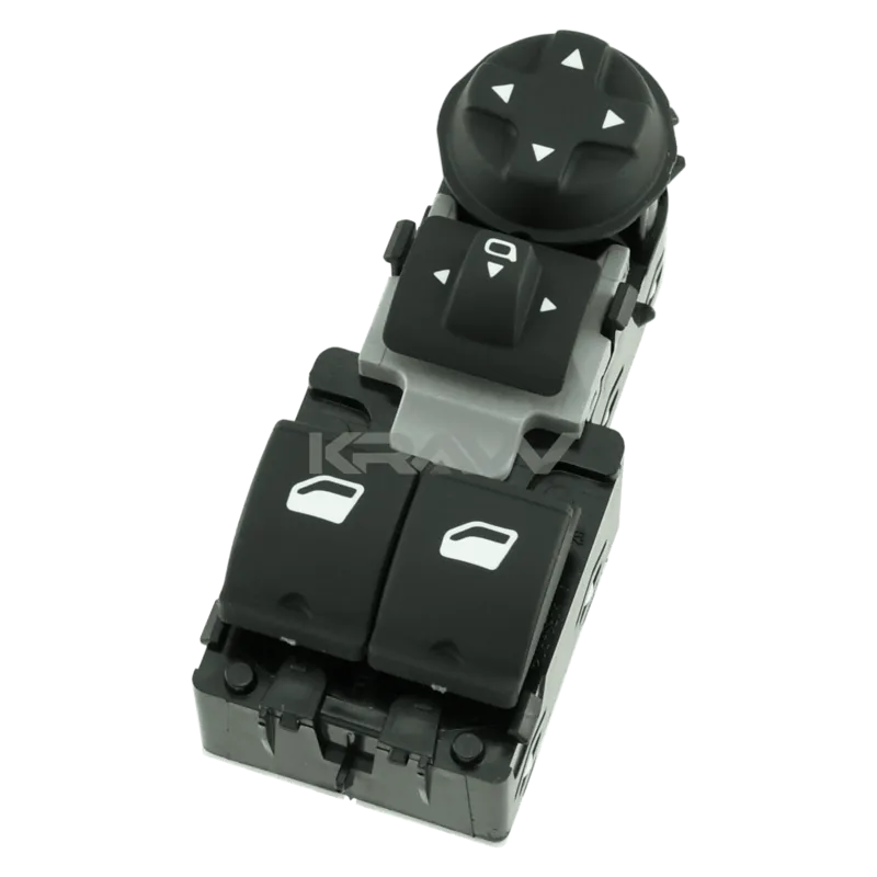مجموعة كبسات تحكم (كبستين) زجاج + مرايا دون برواز Glass + Mirror x2 Control Switch Set w/o Cover 18 Pins