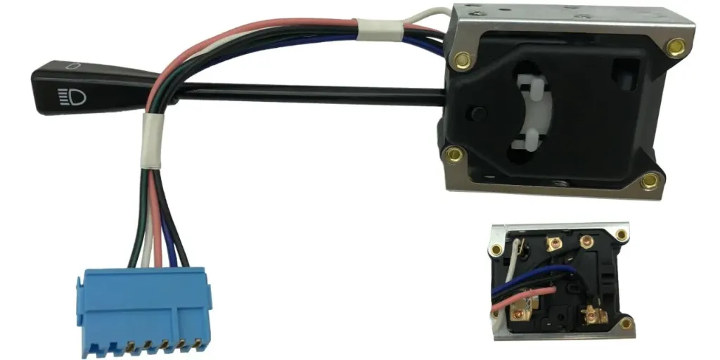 مسكة ضوء فيش ازرق Turn Signal Swith Blue Pins - Renault Toros
