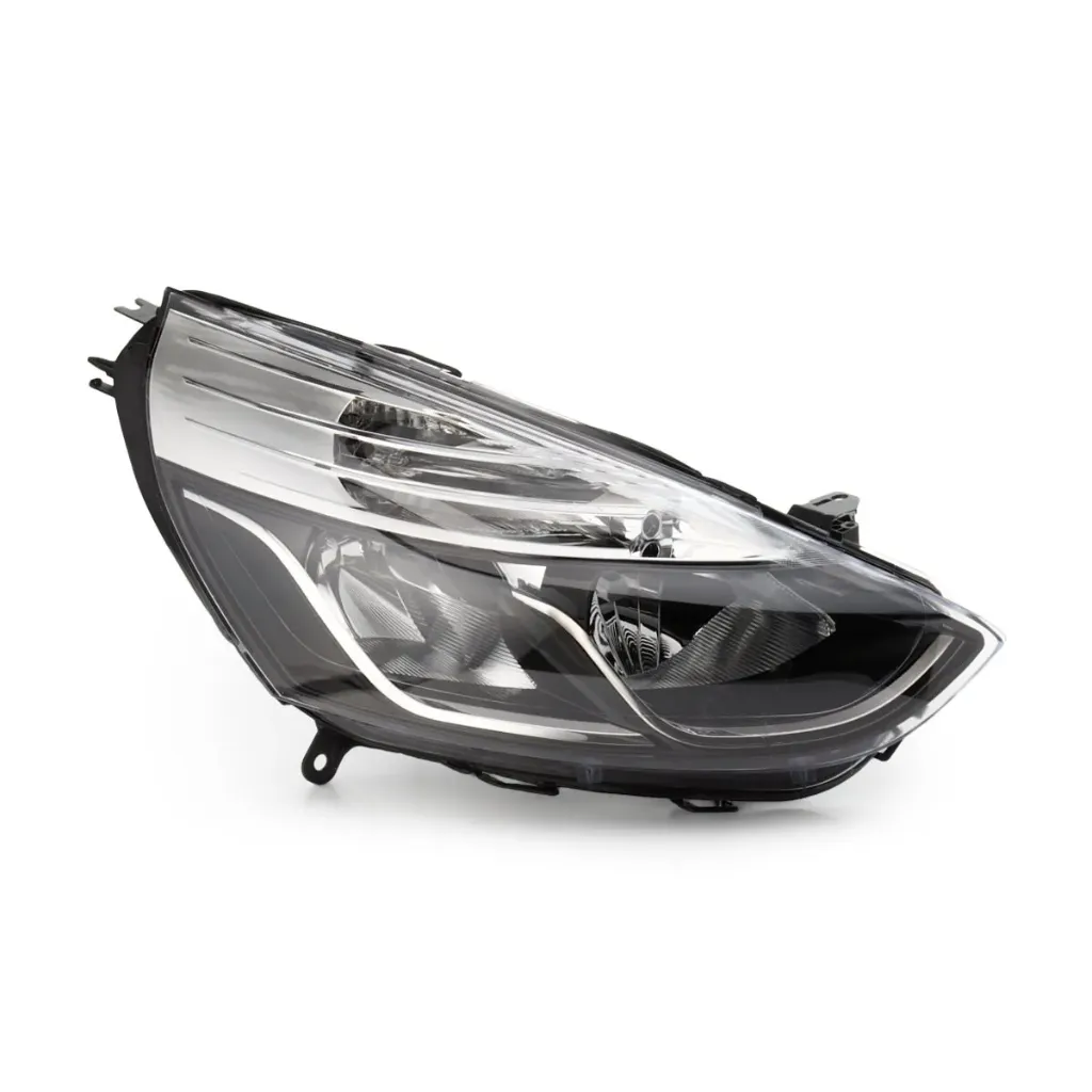 ضو امامي يمين برواز ابيض مع موتور Right Headlight Renault Clio IV (12-21) w/ Motor