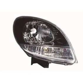 ضو امامي يمين برواز اسود مع موتور Right Headlight Renault Kangoo II (08-09)
