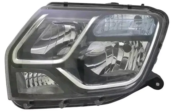 ضوء امامي شمال برواز ابيض Left Headlight Renault Duster (13-17)