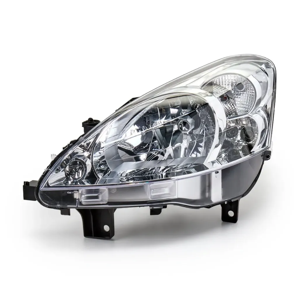 ضوء امامي شمال مع موتور Left Headlight w/ Motor Citroen Berlingo/ Peugeot Partner (08-12)