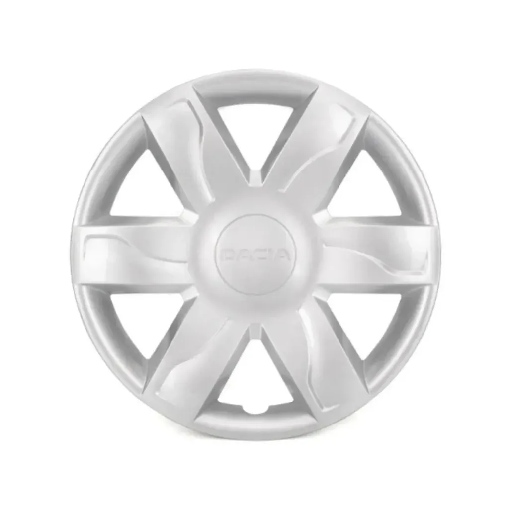 [8200789771] 15" طقم طاسات جنط بلاستيك مسكر مع علام Wheel Trim Hubcap Dacia Locan (04-13)